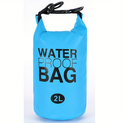 Roll Top Waterproof Bag Beach Shoulder Bucket Bag
