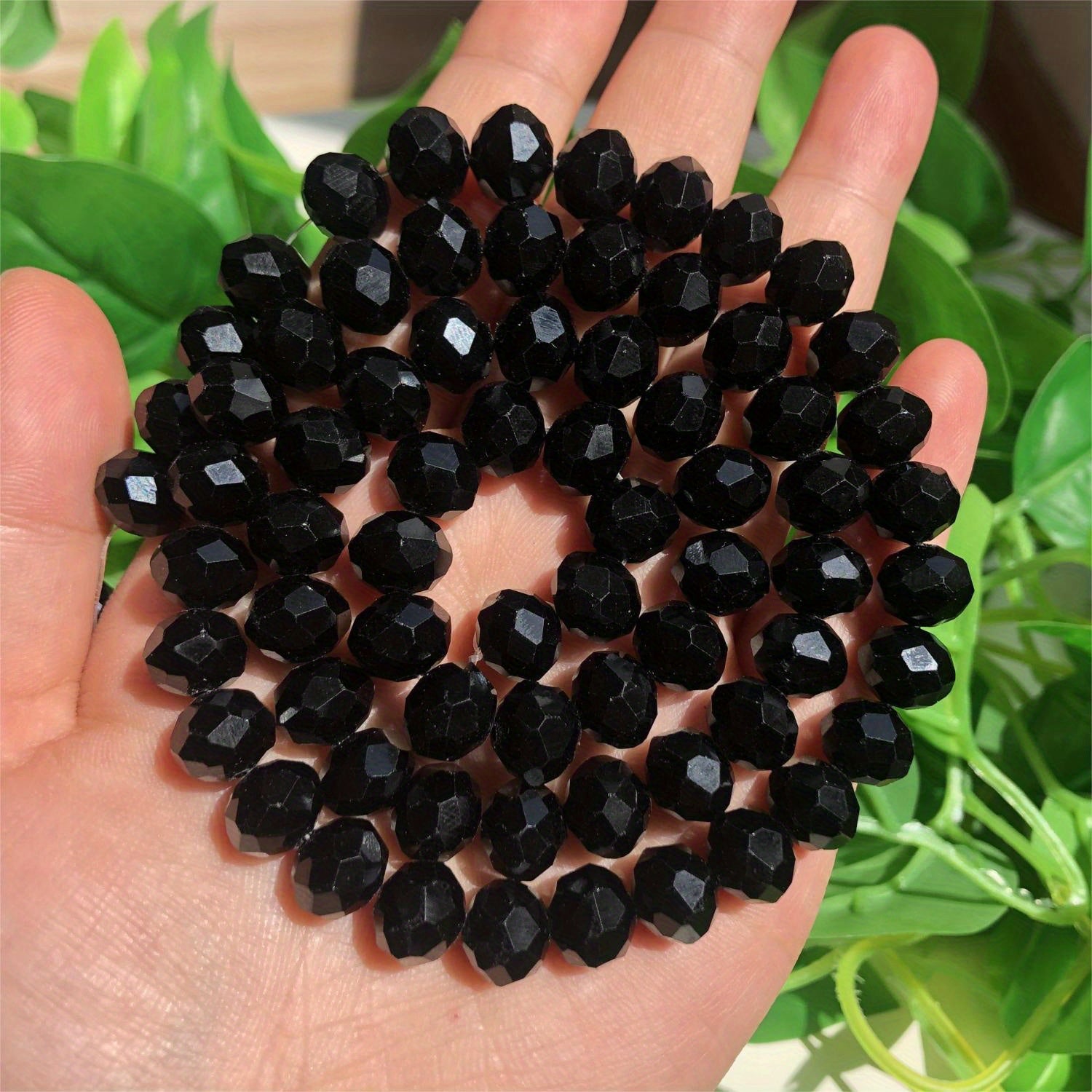 Colorful Crystal Beads Rondelle Wheel Glass Beads for Jewelry Making