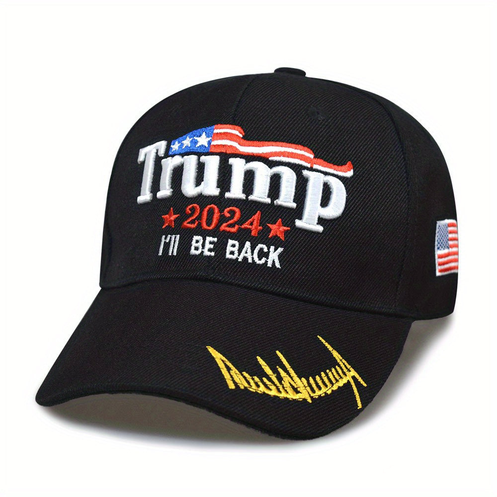 Unisex Embroidery Baseball Cap Adjustable Sun Hat Lightweight Dad Hats