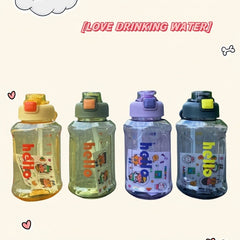 Large Capacity Portable Fitness Water Bottle for Outdoor Sports