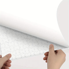 12 Sheets Puzzle Saver Peel Clear Adhesive Backing Jigsaw Puzzle Glue