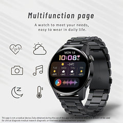 Smart Watch 1.28'' Color Touch Screen IP67 Waterproof Fitness Watches