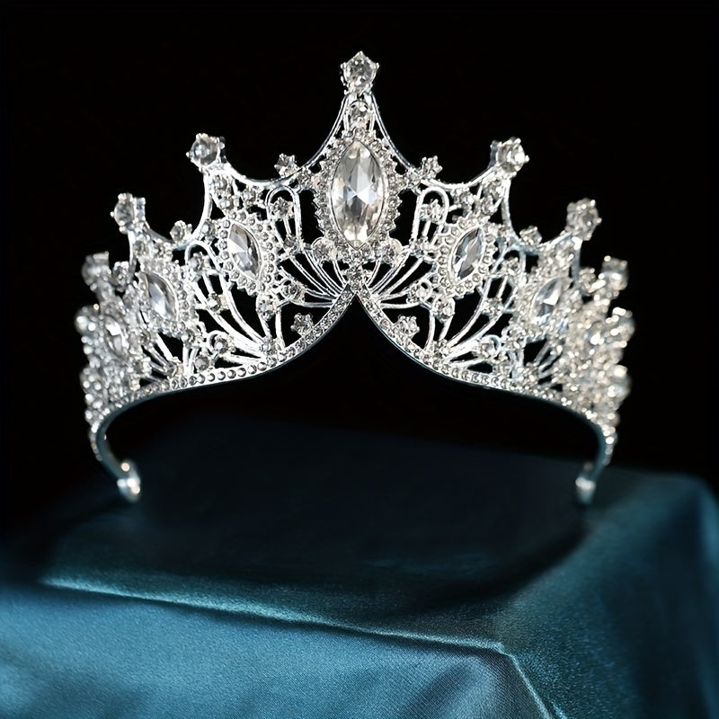 Bridal Crystal Crown Head Jewelry Tiara Headband Wedding Hair Accessories