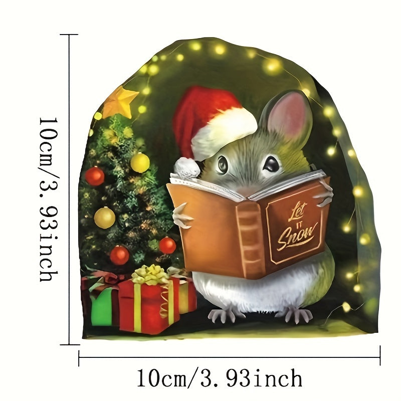 Cartoon Mouse Cave Bedroom Entrance Stair Home Wall Decoration