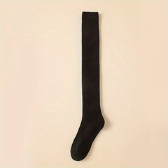 Non Slip Sports Compression Socks Warm Thermal Nylon Blend Knee High