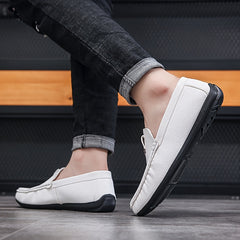 Men's Moc Toe Loafer Shoes Non slip Slip On Shoes Spring/Summer