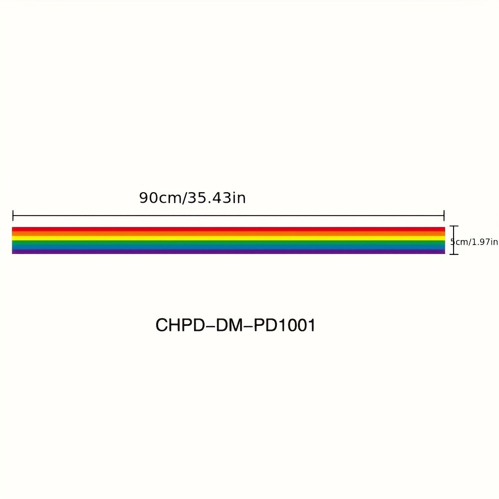5 Rainbow Ribbon Streamers Headbands for Couples