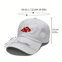 Embroidered Patterns Soft Top Baseball Cap