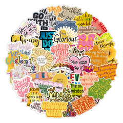 50 Inspirational Quotes Sticker Pack