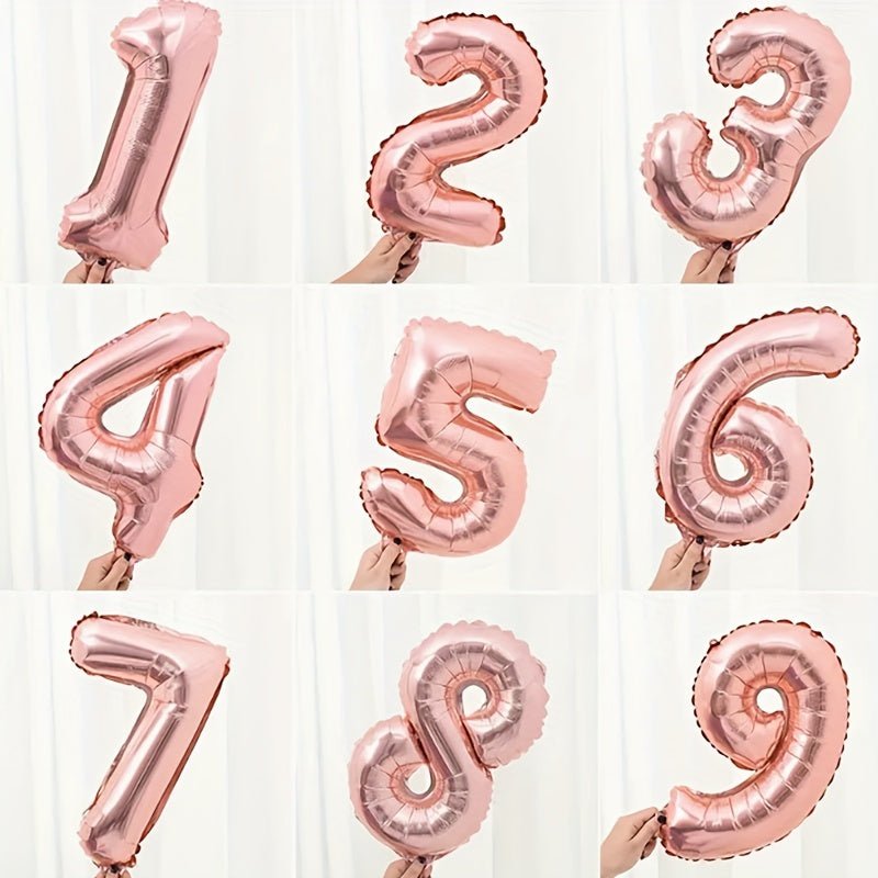 1pc Small Rose Golden Balloons Party Decor