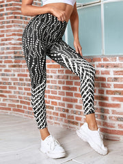 High Waist Yoga Leggings Women Digital Print Activewear