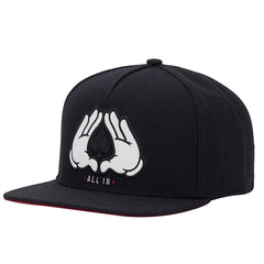 Two Handed Baseball Cap Hip Hop Cap For Men