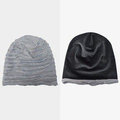 Mens Baggy Casual Chemo Knitted Beanie Hat