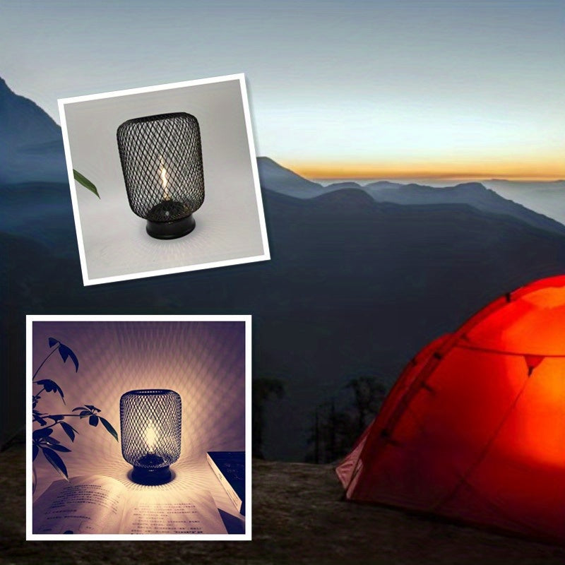 Iron Art Parenting Room Night Light for Outdoor Camping Tent Bedroom
