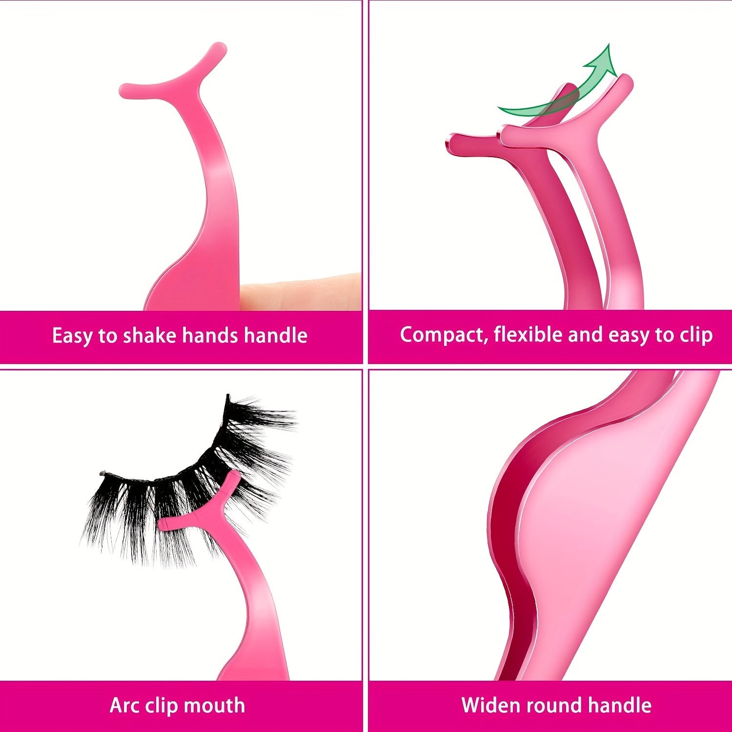 False Eyelashes Applicator Tool Eyelash Extension Tweezers