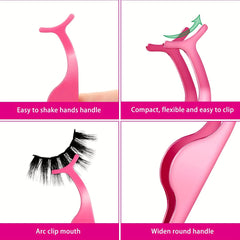 False Eyelashes Applicator Tool Eyelash Extension Tweezers