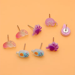 10 Pairs Hypoallergenic Earrings For Girls Surgical Steel Post Fun Earrings