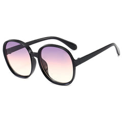 Oversized Frame Sunglasses UV Protection Women Sunshade Eyewear