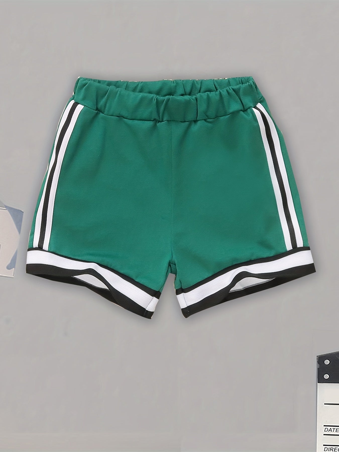 Boys Striped Shorts Quick Drying Outdoor Summer Casual