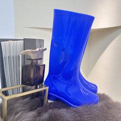 Women's Waterproof High Top Rain Boots Comfortable Non-slip Outdoor Work Boots