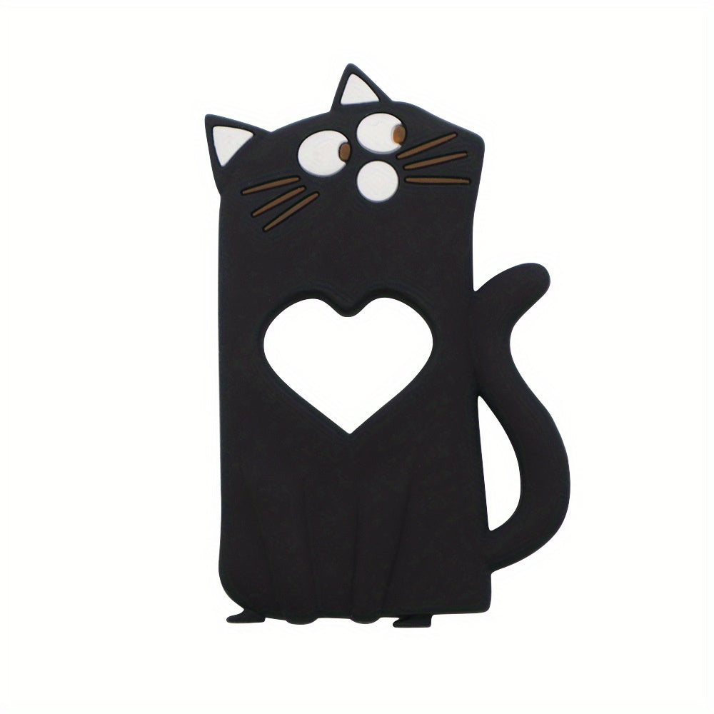 Silicone Baby Teether Toy Cat Teething Relief for Sore Gums