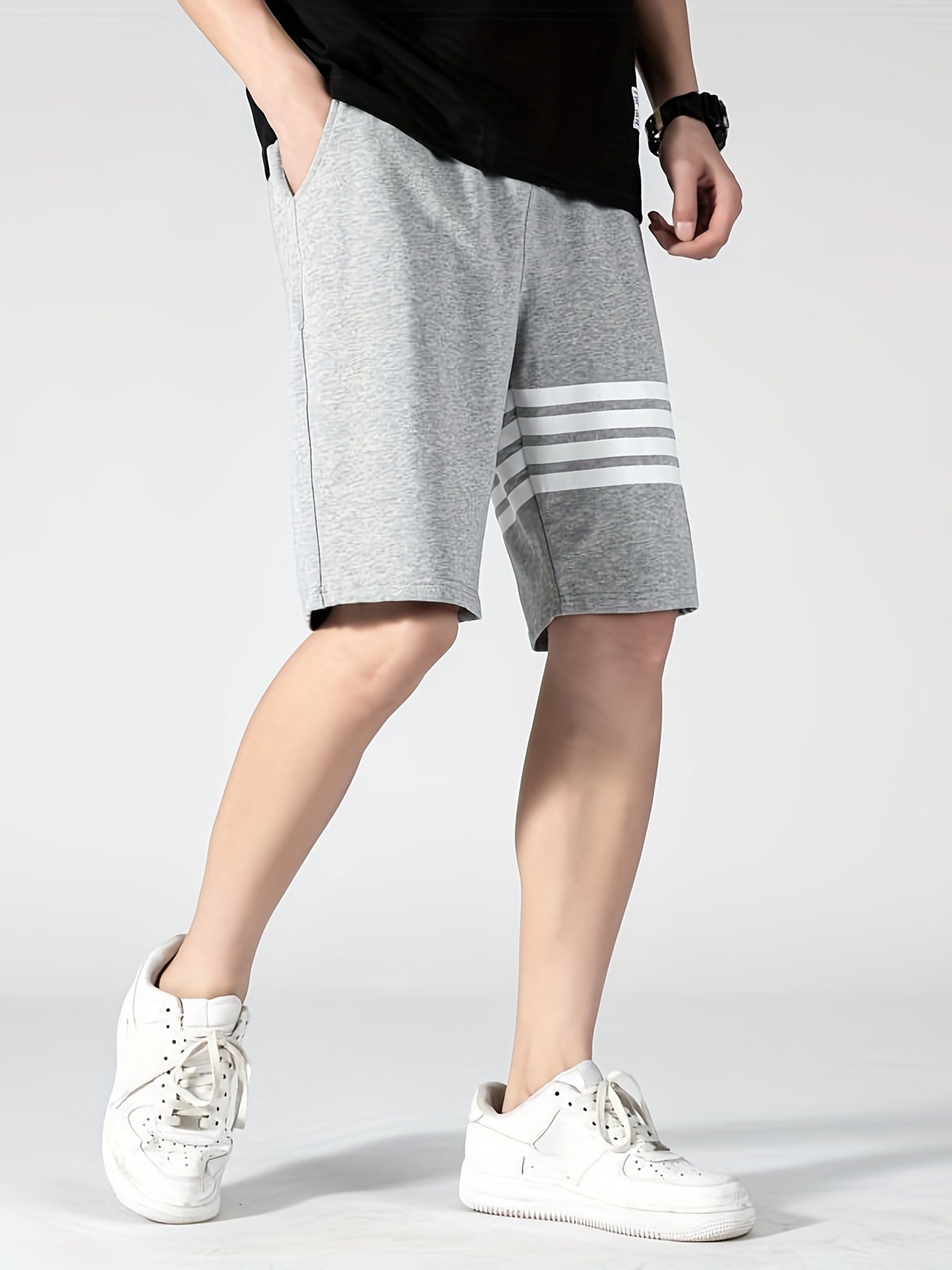 Boys Stripes Casual Shorts for Summer Kids Clothes