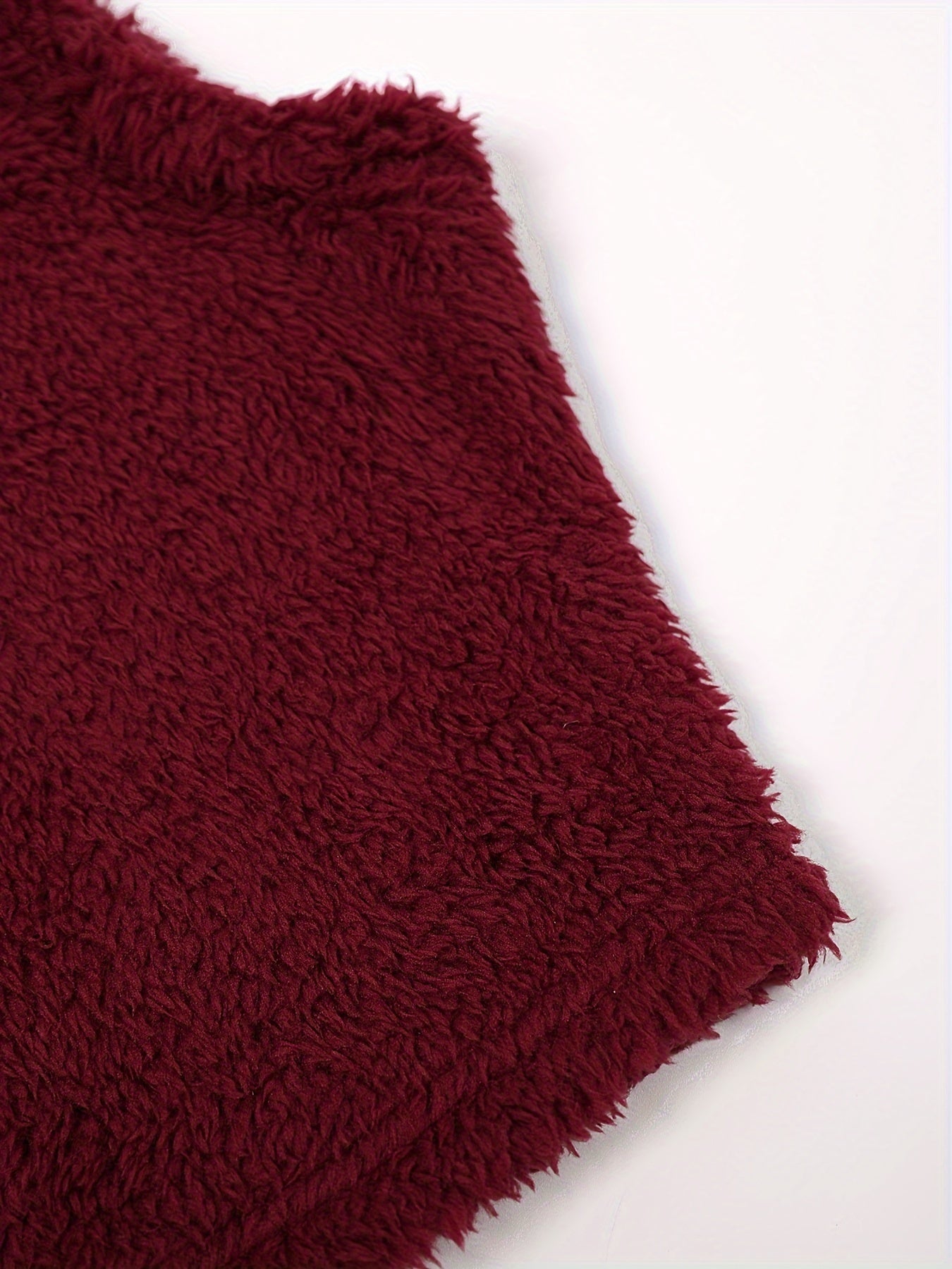 Fuzzy Lounge Set Crew Neck Tank Top & Shorts Women's Loungewear
