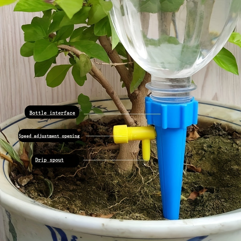 3pcs DIY Self Watering Drip Head Garden Flower Nursery Helper