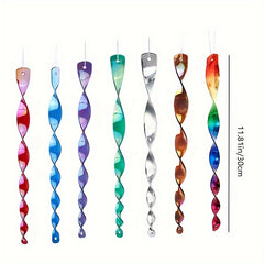 4pcs Spiral Bird Repellent Sticks - Keep Birds Away from Garden