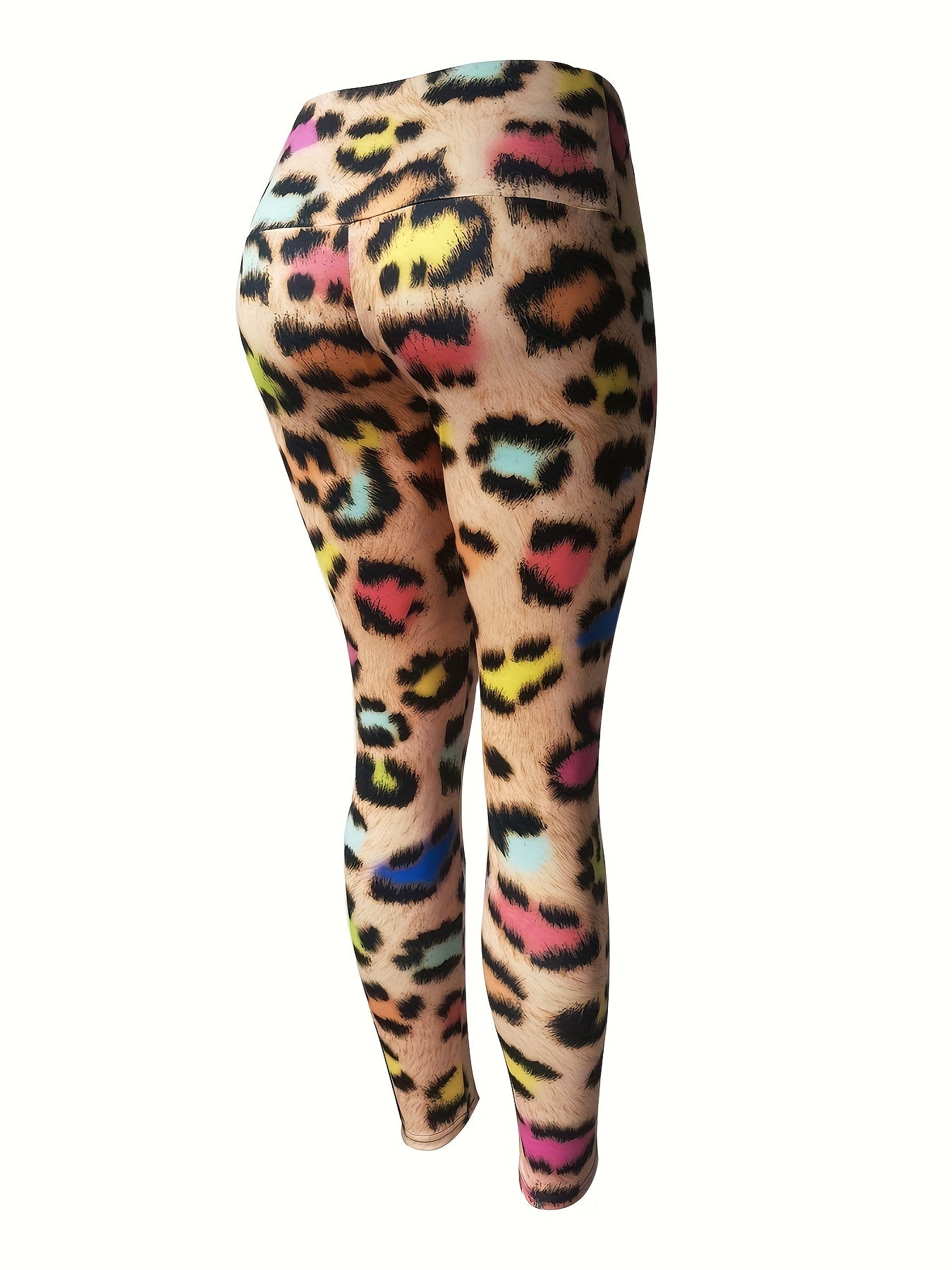 Leopard Print High Waist Yoga Legging Women's Activewear