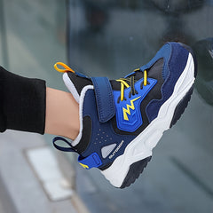 Boy's High Top Hiking Boots Non Slip Thermal Winter Shoes