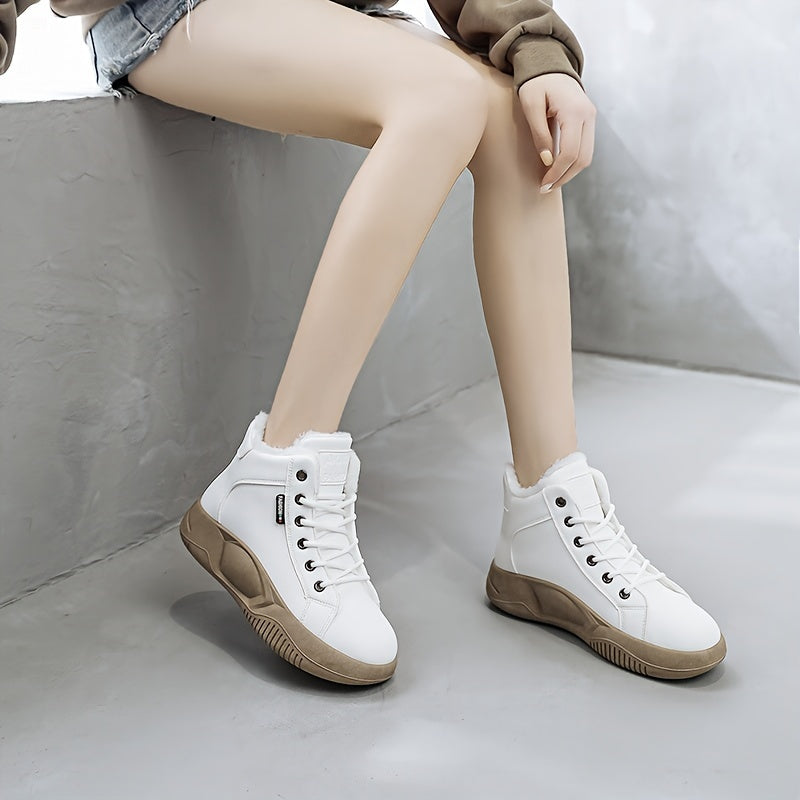 Women's Waterproof Snow Shoes Warm Winter Ankle Sport Shoes