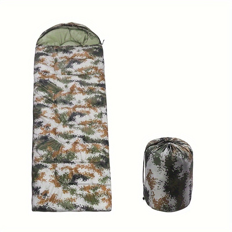 Thick Military Camping Sleeping Bag 3 Season Warm Portable Waterproof