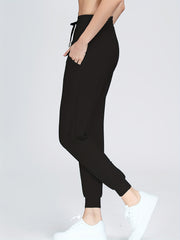 Women's Quick Dry Drawstring Jogger Pants for Yoga Fitness