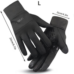 Unisex Riding & Skiing Gloves Thickened Warm Coldproof Non slip