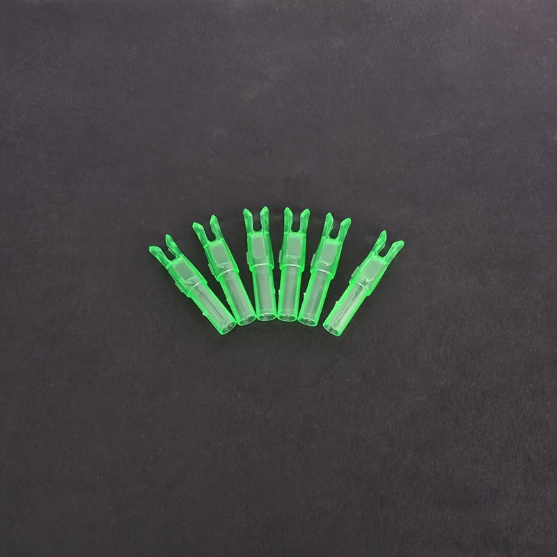 50pcs Carbon Arrow Nock 0.244in ID Shaft Archery Accessory