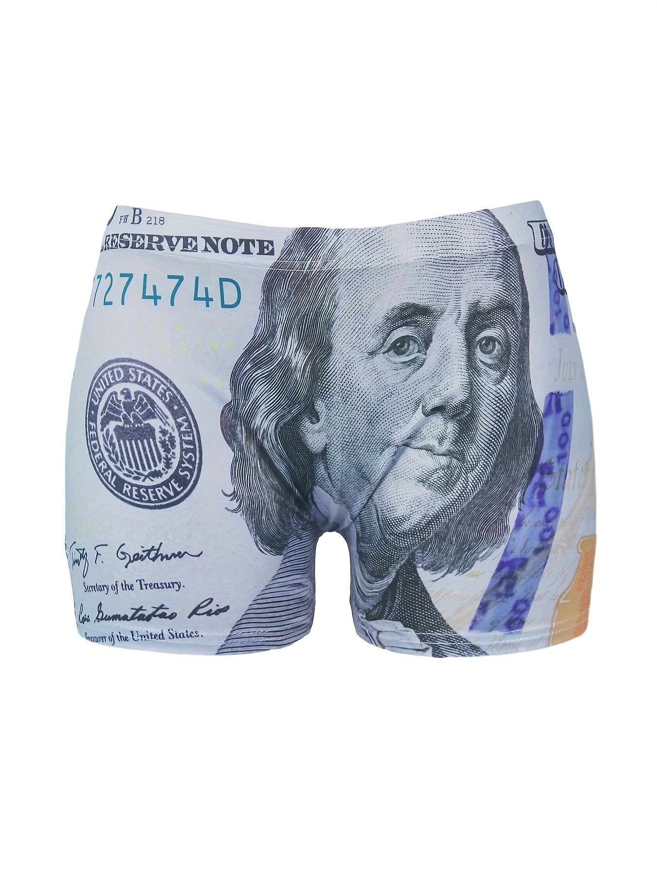 Dollar Print Skinny Shorts Yoga Casual Summer Shorts Women