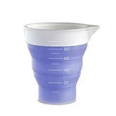 Folding Silicone Measuring Cup Resin Cup Dispenser Reusable Silicone Mixing