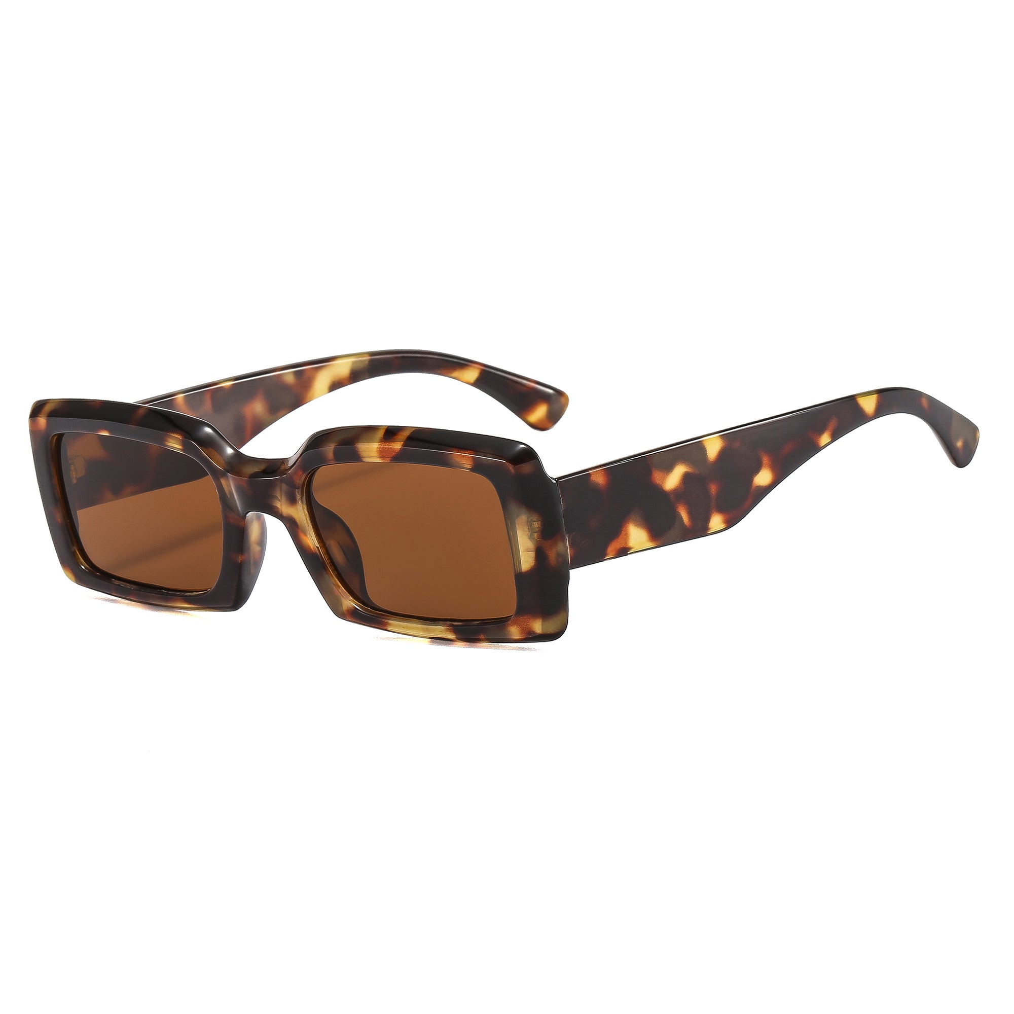 Small Square Frame Sunglasses Y2K Stylish Shades Eyeglasses