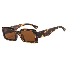 Small Square Frame Sunglasses Y2K Stylish Shades Eyeglasses