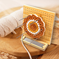 Crochet Blocking Board Braided Blocking Pad Square Blocking Board