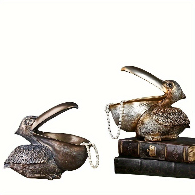 Bird Shape Jewelry Storage Box Decorative Container For Earrings Gift