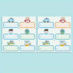 Waterproof Name Stickers for Personalizing School Uniforms