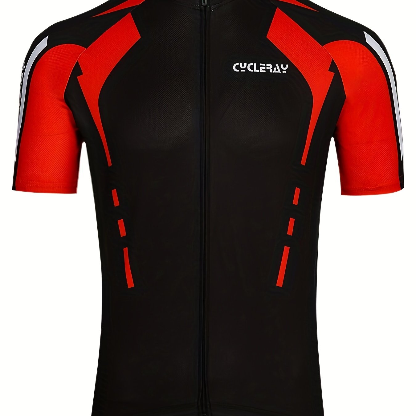 Men's Letter Pattern Cycling Jersey Active Breathable