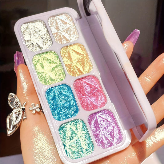 8 Color Shimmer Eye Shadow Palette