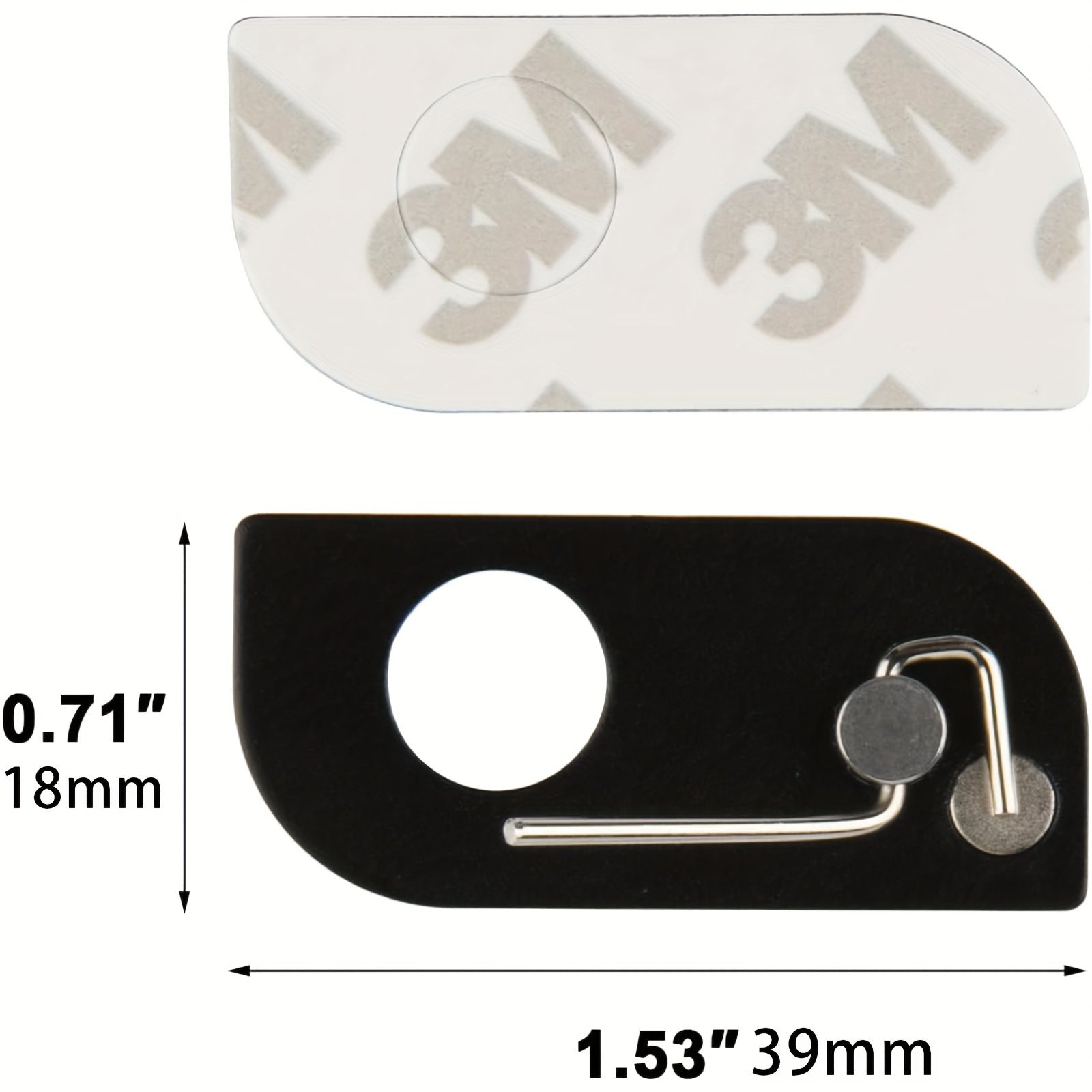 Magnetic Archery Arrow Rest for Recurve Bow
