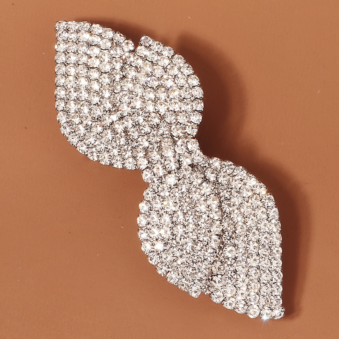 Rhinestone Bow Hair Clip Wedding Bridal Jewelry Hair Accessories