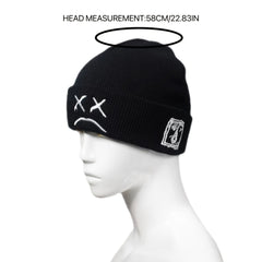 Men's Casual Knit Sports Warm Embroidered Beanie
