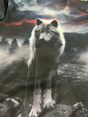 Boy's Wolf Graphic Hoodie Casual 3D Print Hooded Sweatshirt For Outdoor
