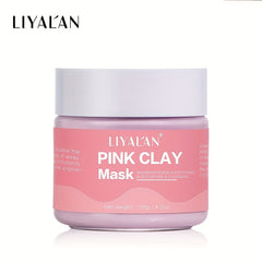 Organic Pink Clay Face Mud Mask - Natural Skincare Solution